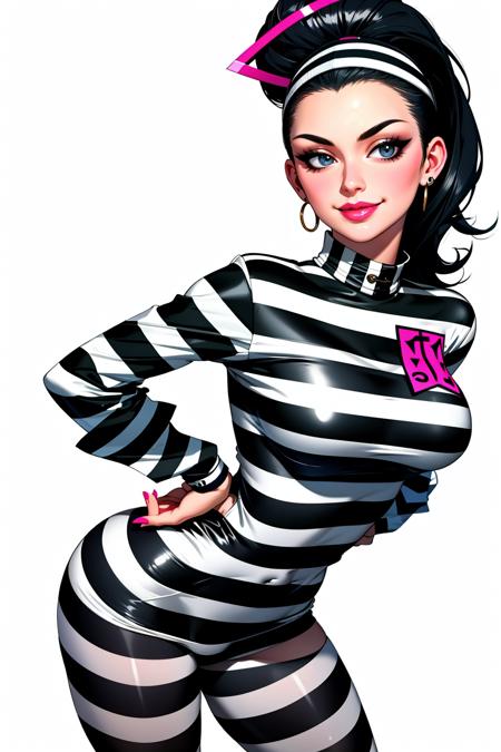 00257-2940315616-((Masterpiece, best quality)),edgQuality,smirk,smug,bimbo glossy,_edgHJ,striped clothing, a woman in a jail outfit posing for a.png